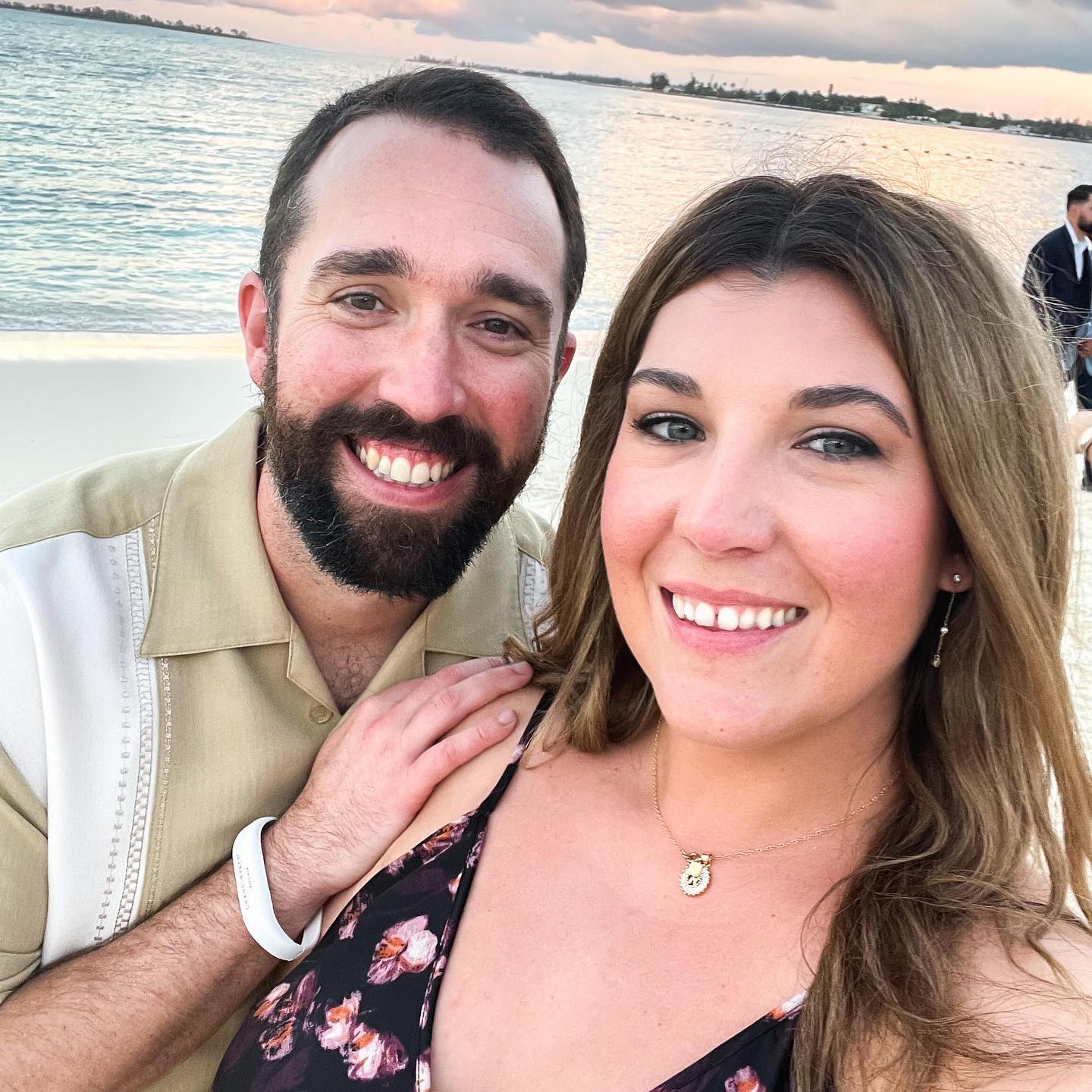 Ruth and Orlando in the bahamas