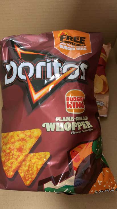 Doritos Whopper chips